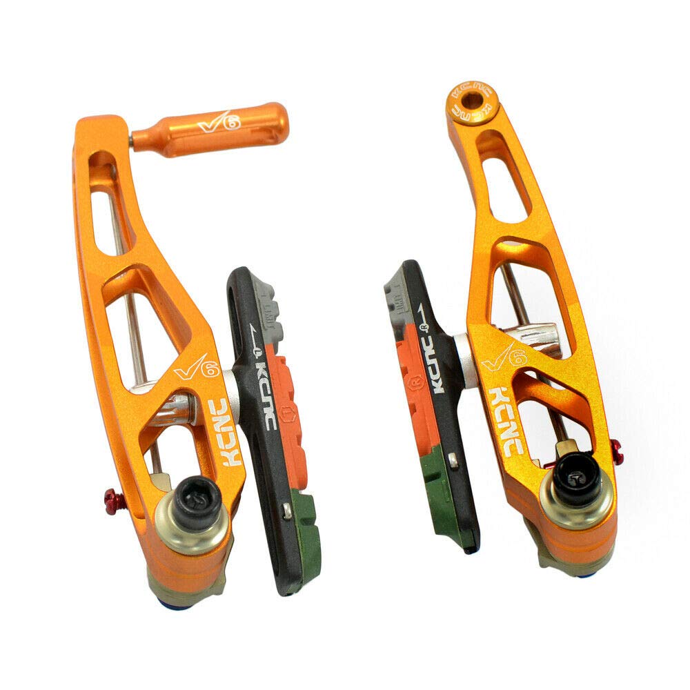 Amazon | KCNC V6 VB6 MTB V-Brake Set (V-Brakes and Levers), Gold