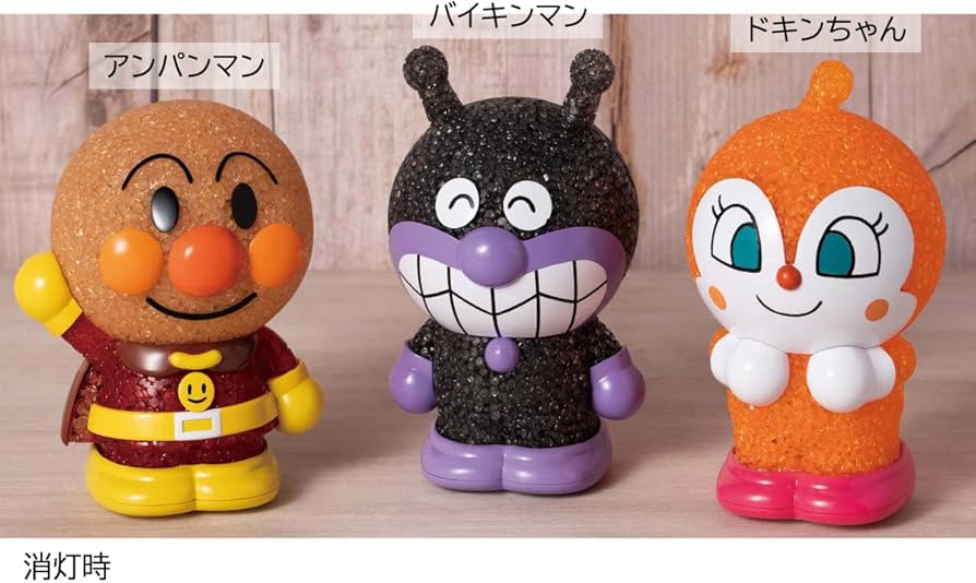 Amazon | 【廃番】ライティングドール アンパンマン 高さ19cm ドキン