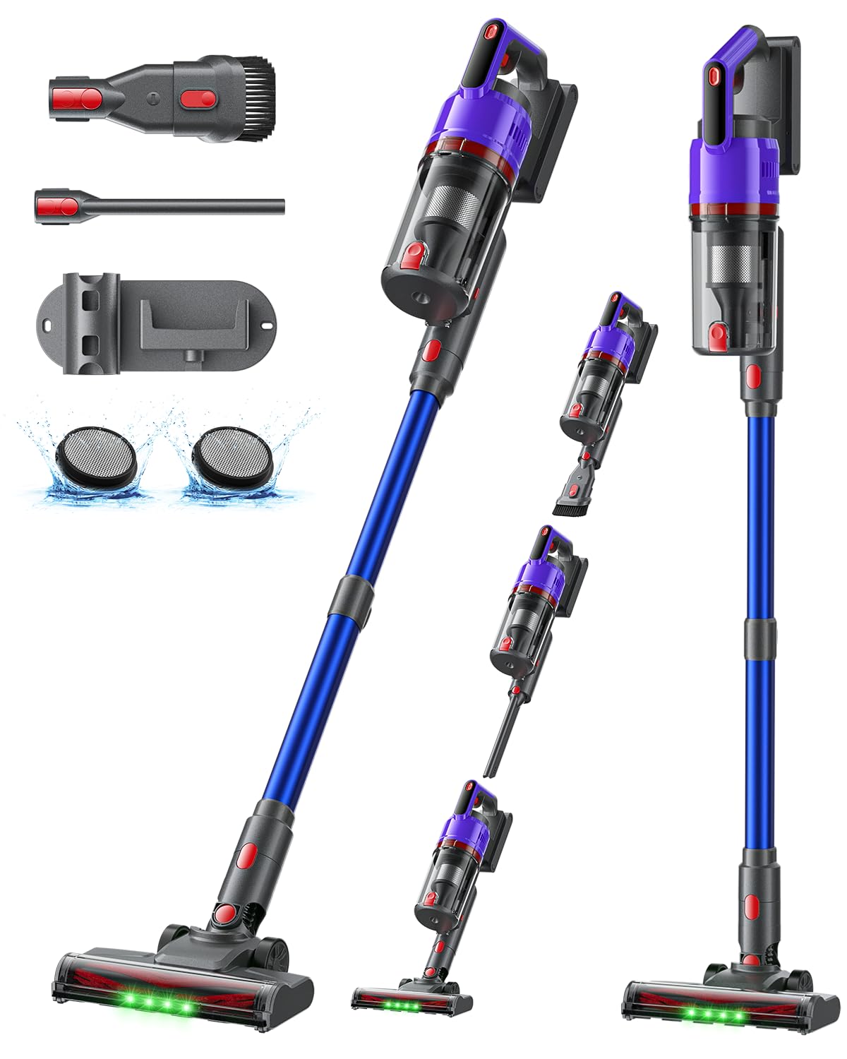 Amazon | 掃除機 コードレス 【2026爆進化！75kPa強力吸引・55分連続