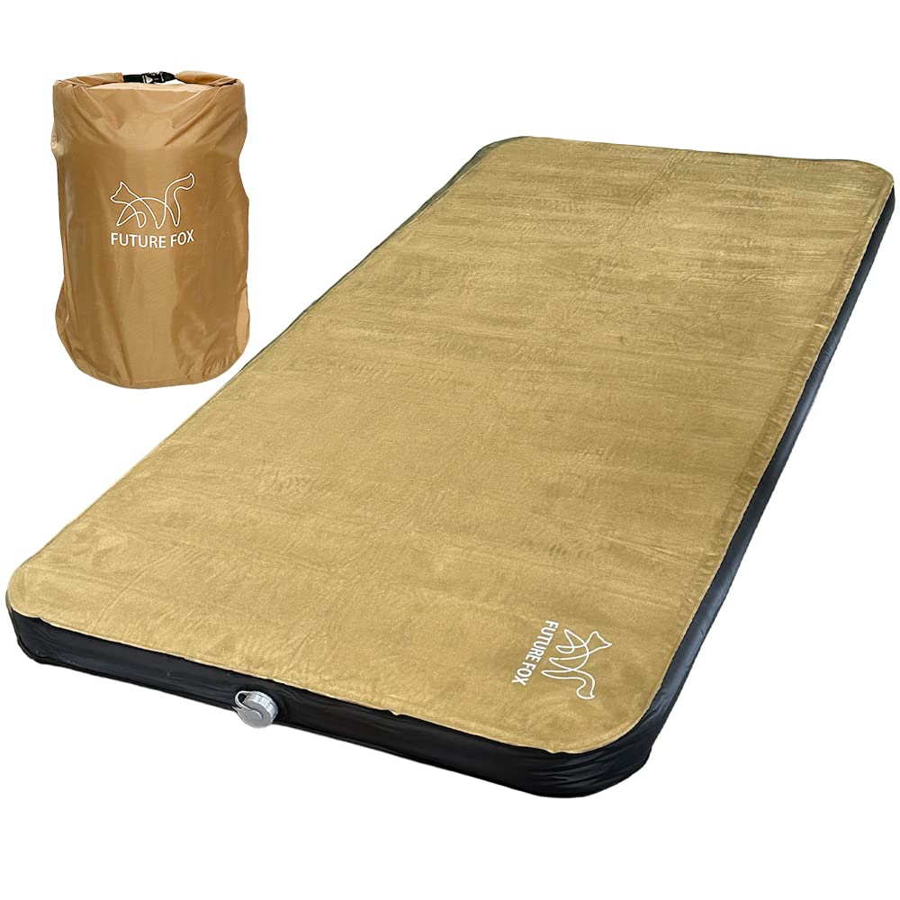 Amazon | FUTUREFOX ワイド キャンプマット エア マット 特殊ウレタン