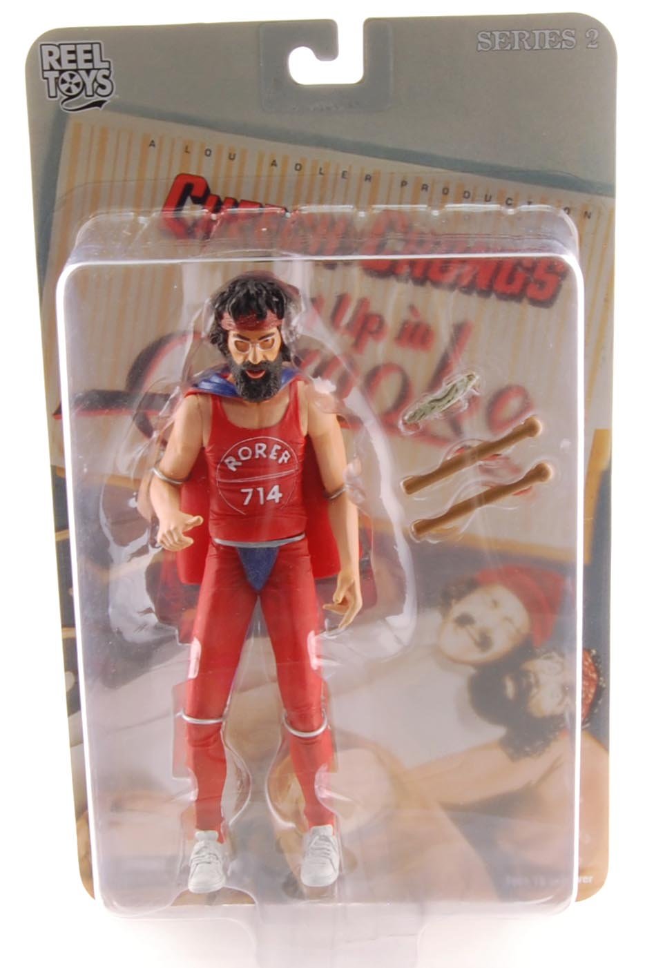 チーチアンドチョン　Up in Smoke フィギュア 2体 Amazon.com: Cheech & Chong: Up In Smoke Series 2 > Chong Action