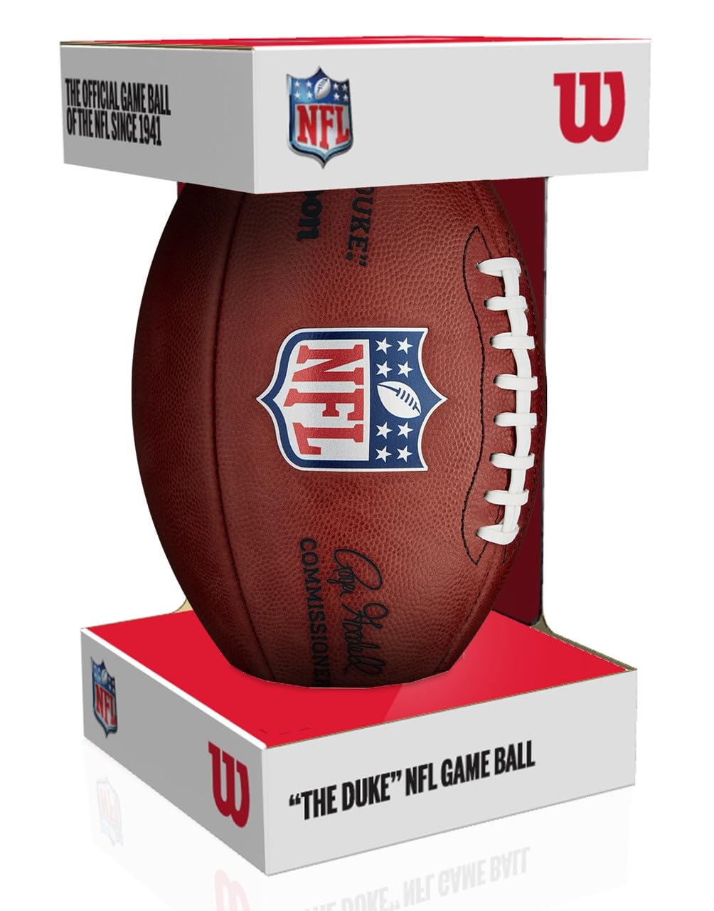 Amazon.com: Wilson “The Duke” NFL Official Authentic Leather Game