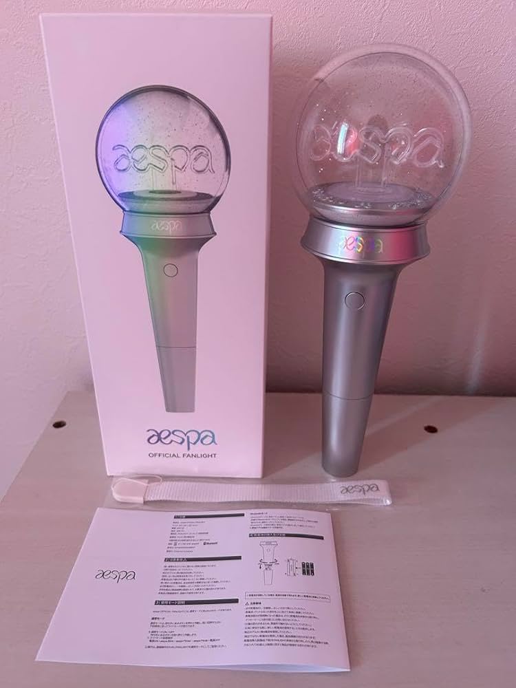 aespa ペンライト2本セット（電池付き）