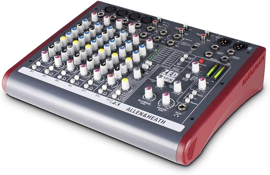Amazon.com: Allen & Heath ZED-10FX – Touring Quality Audio Mixer