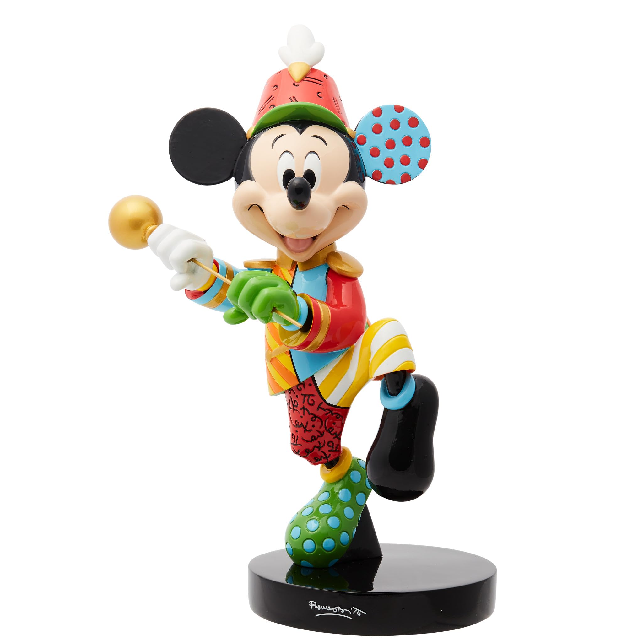 Amazon.com: Enesco Disney Britto Band Leader Mickey Mouse Figurine
