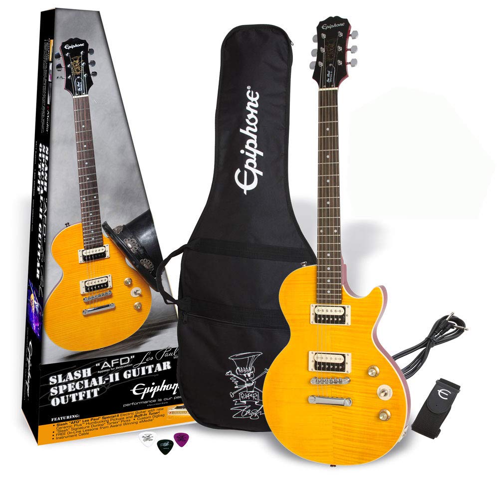 Amazon.co.jp: Epiphone/Slash AFD Les Paul Special-II Guitar Outfit