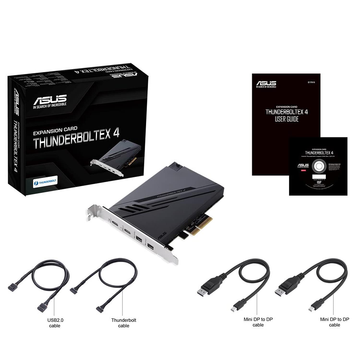 Amazon | ASUSTek 拡張カード ThunderboltEX 4 デュアルThunderbolt 4