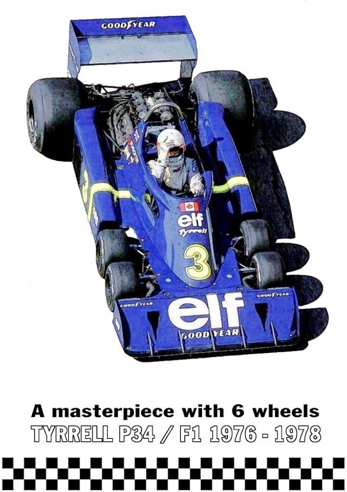 Amazon.co.jp: タイレルP34 TYRRELL F1 昭和 イラストパネル : おもちゃ