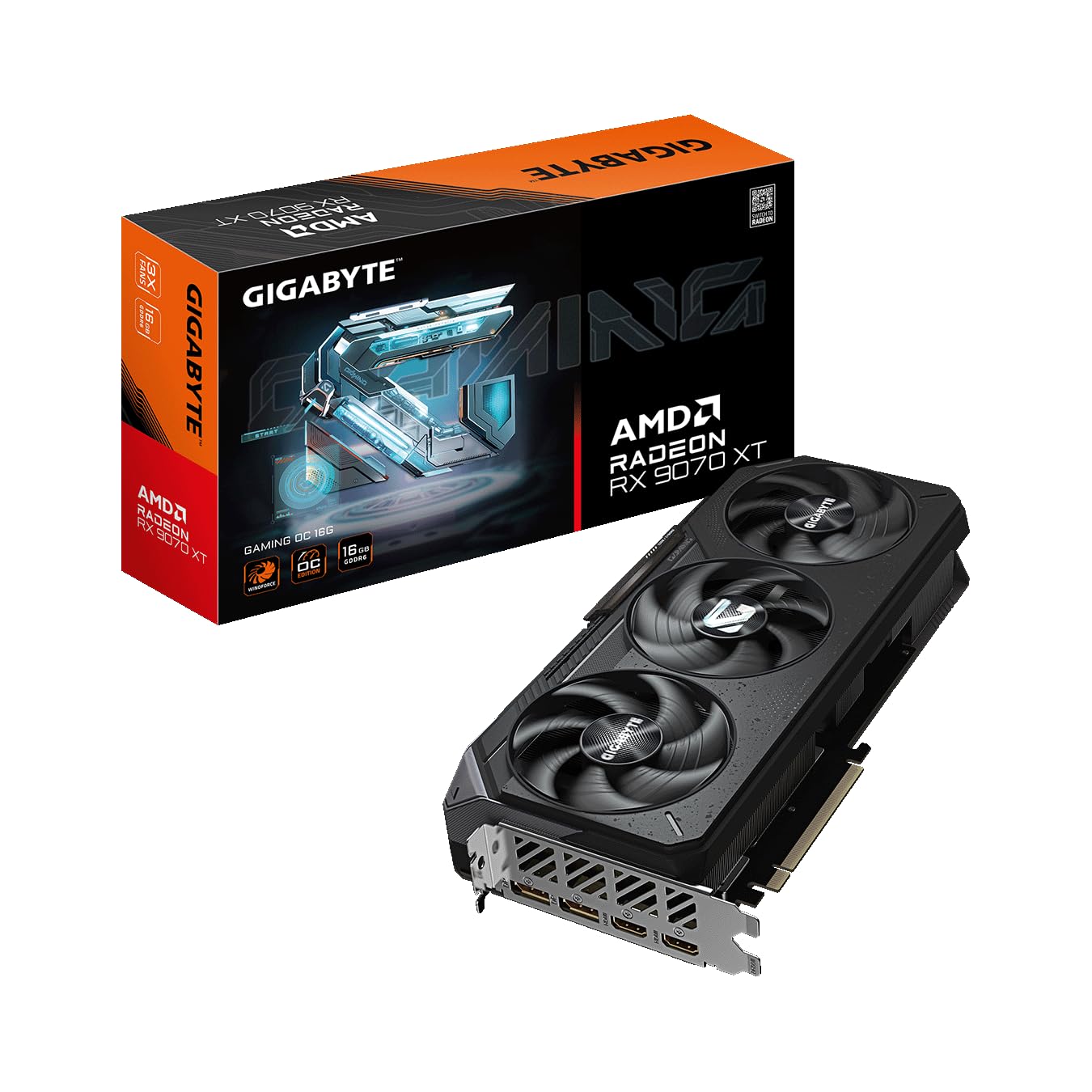 Amazon | GIGABYTE Radeon RX9070XT 搭載 グラフィックボード GDDR6