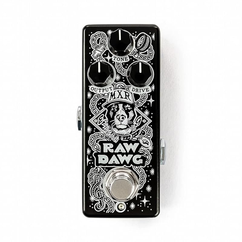 MXR EG74 RAW DAWG Overdrive - エリック・ゲイルズ氏の好みに合わせた
