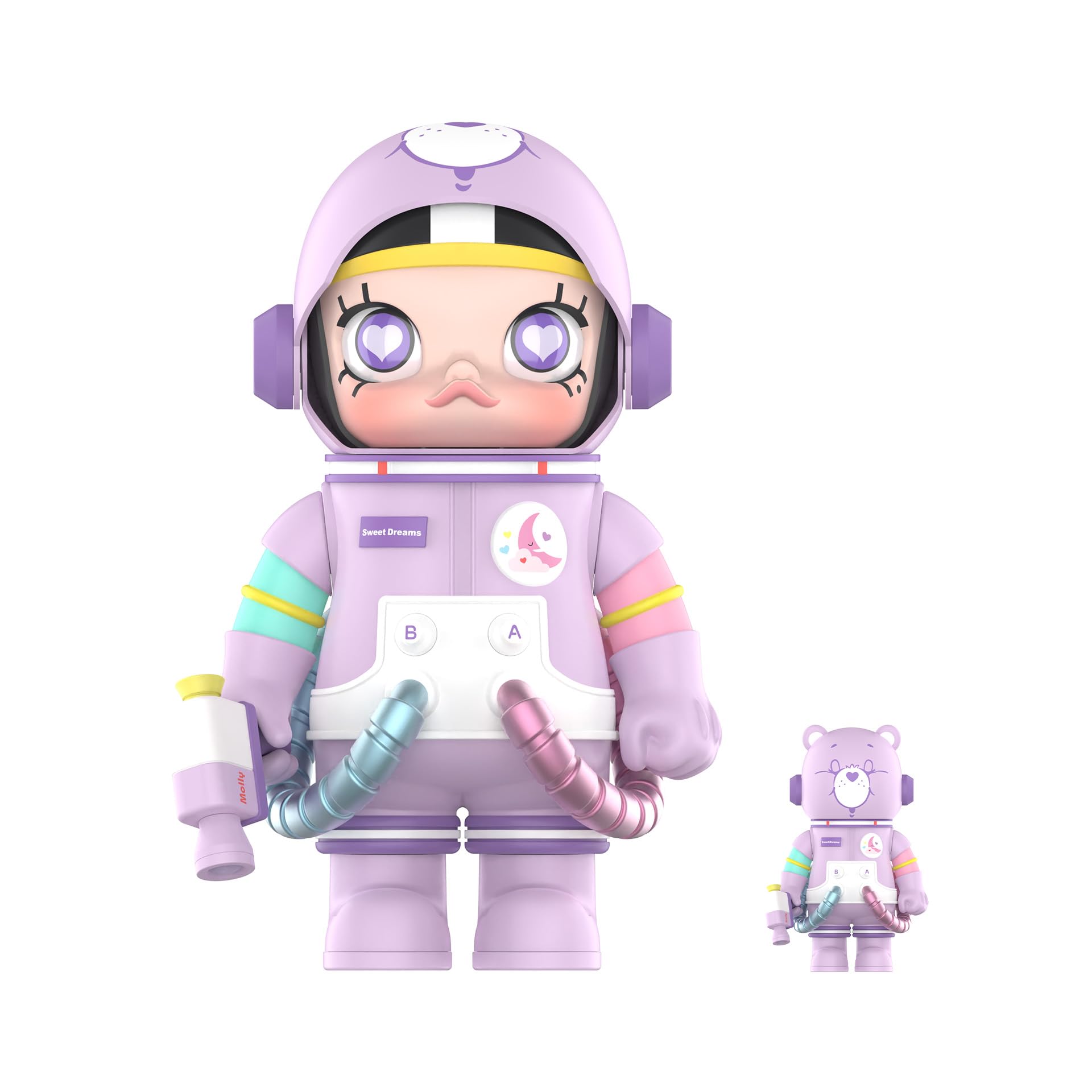 Amazon.com: POP MART MEGA Space Molly 400%+100% Sweet Dream Bears
