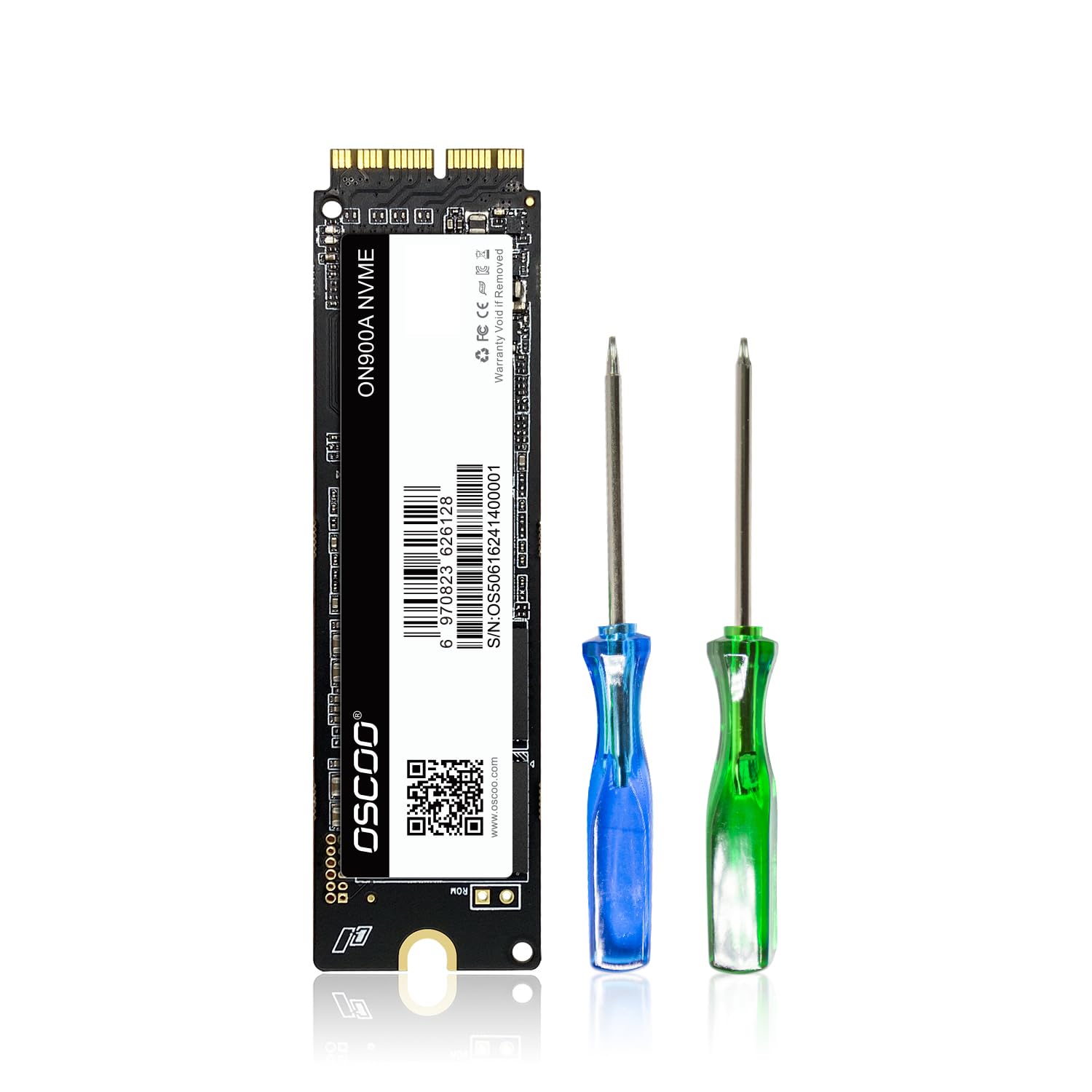 Amazon | OSCOO 256GB NVMe SSD MacBook専用 – 最大読取速度1900MB/s