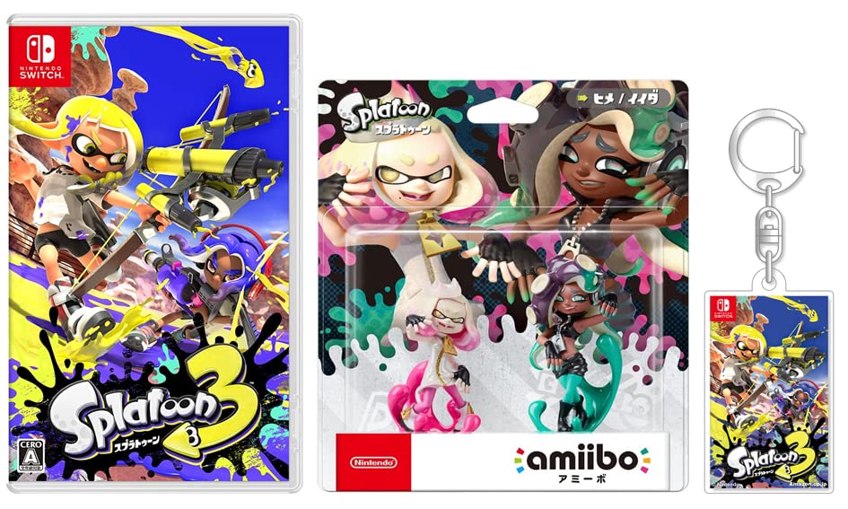 Amazon.co.jp: スプラトゥーン3 -Switch +amiibo テンタクルズセット