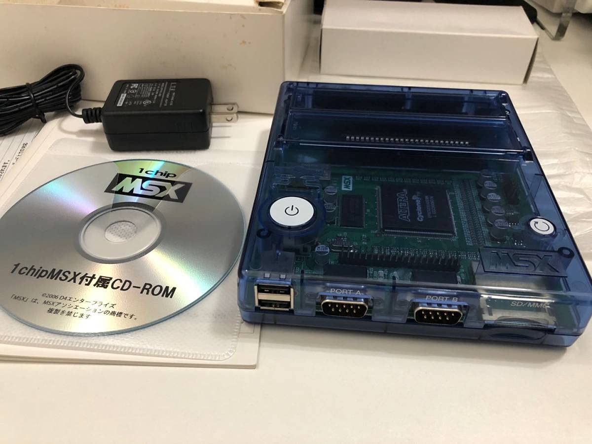 Amazon | 1チップMSX 1chip msx本体セット+ソフト（MSX2相当