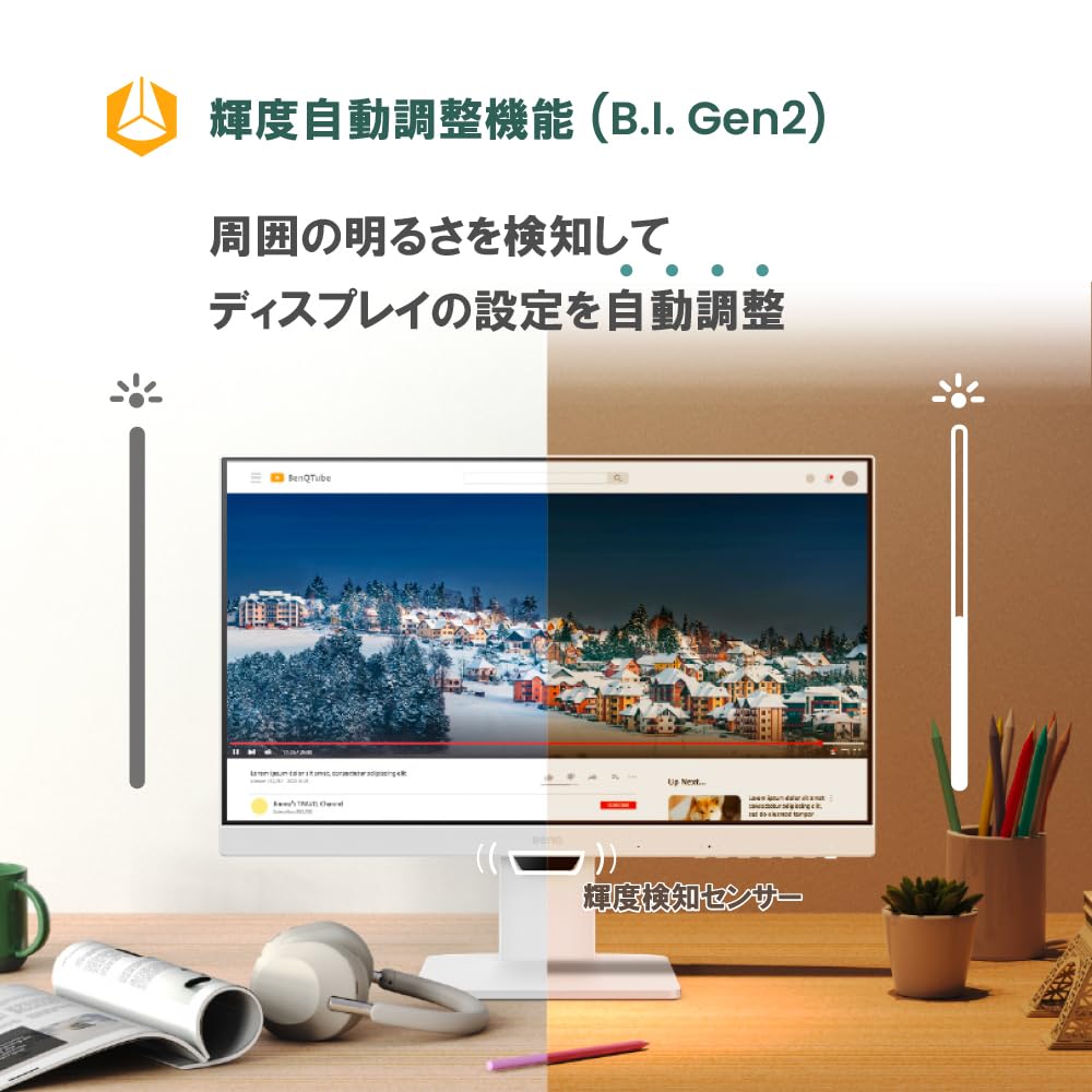 Amazon.co.jp: ベンキュージャパン BenQ GW2486TC アイケアモニター