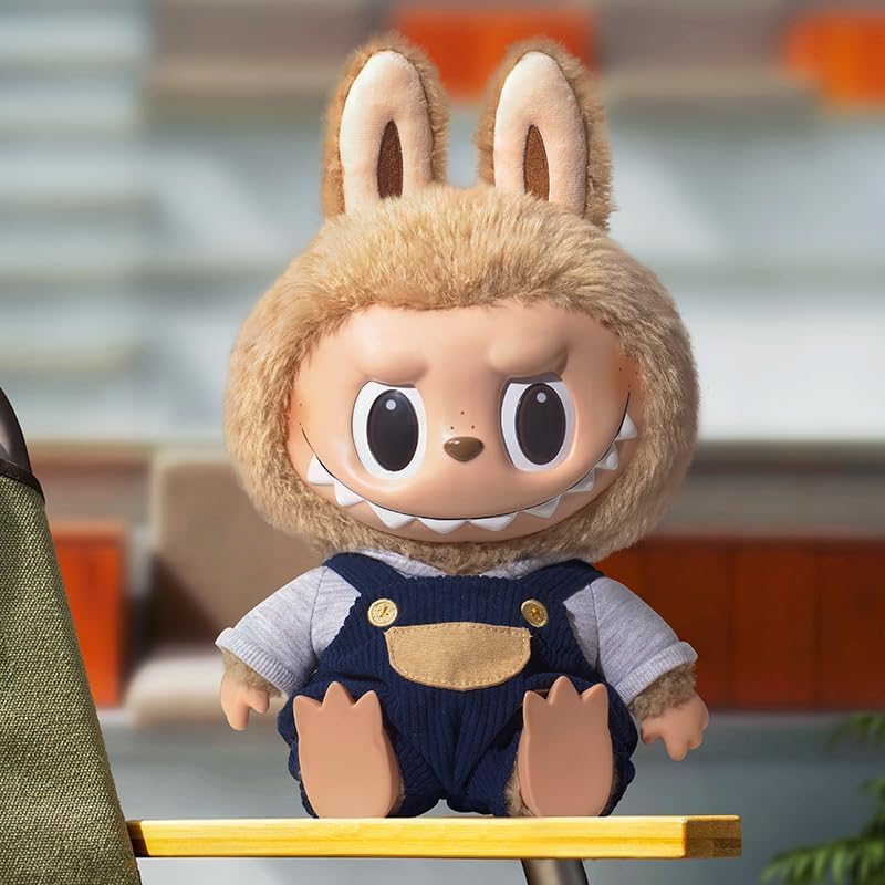 Amazon.co.jp: POP MART LABUBU TIME TO CHILL ぬいぐるみ : おもちゃ