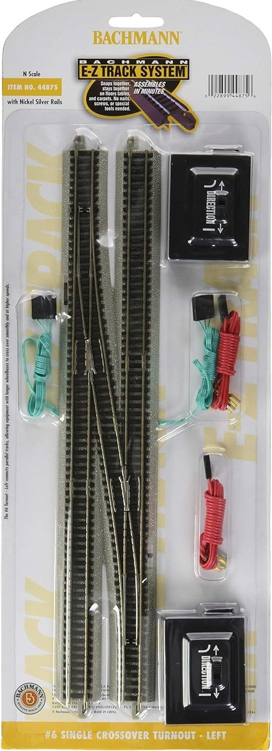 Amazon.com: Bachmann Industries E-Z Track 6 Single Crossover