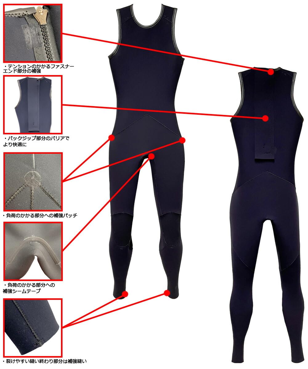 Amazon | 2023 RIPCURL OMEGA CLASSIC BACK ZIP LONG JHON/リップ