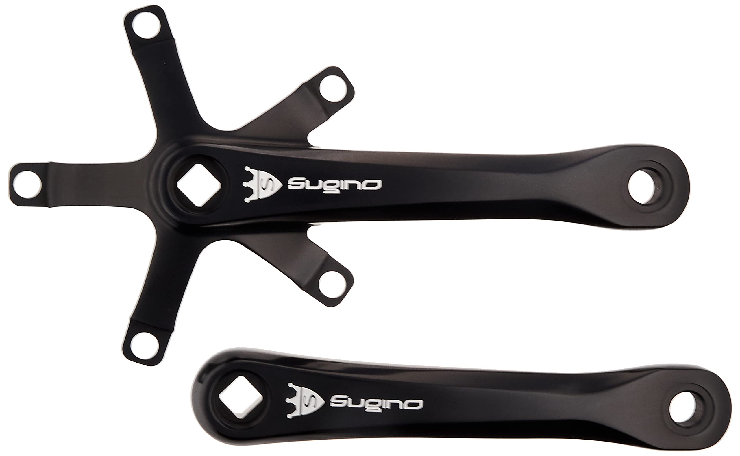 Amazon | Sugino(スギノ) RD4 クランク(シングル用) ABK BLK Mighty