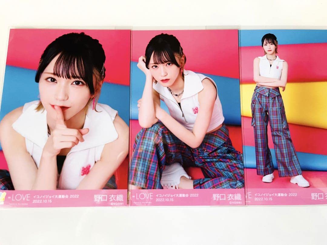 Amazon.co.jp: イコラブ 野口衣織 イコノイジョイ大運動会 2022 生写真