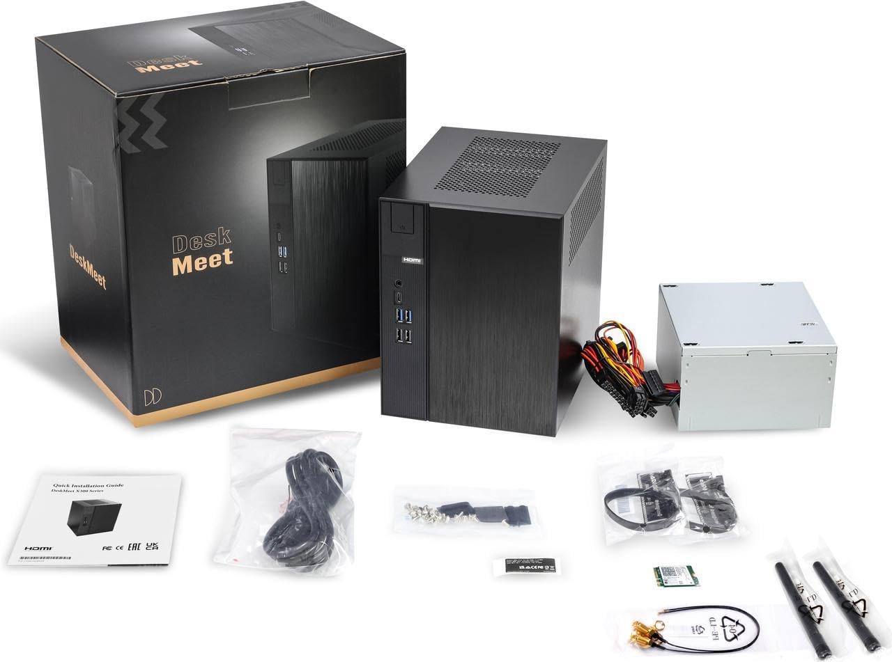 Amazon.com: ASRock DeskMeet X300 Mini PC Barebone Kit – AMD AM4