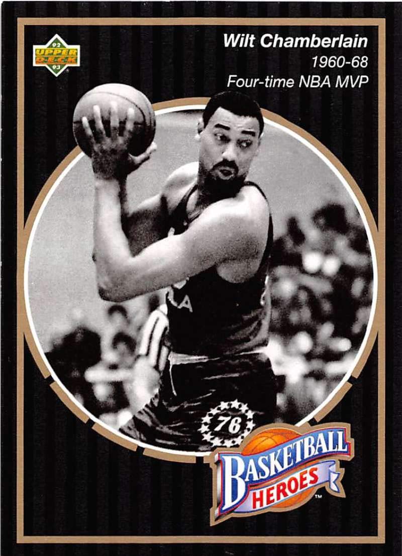 Amazon.com: 1992-93 Upper Deck Wilt Chamberlain Heroes Basketball
