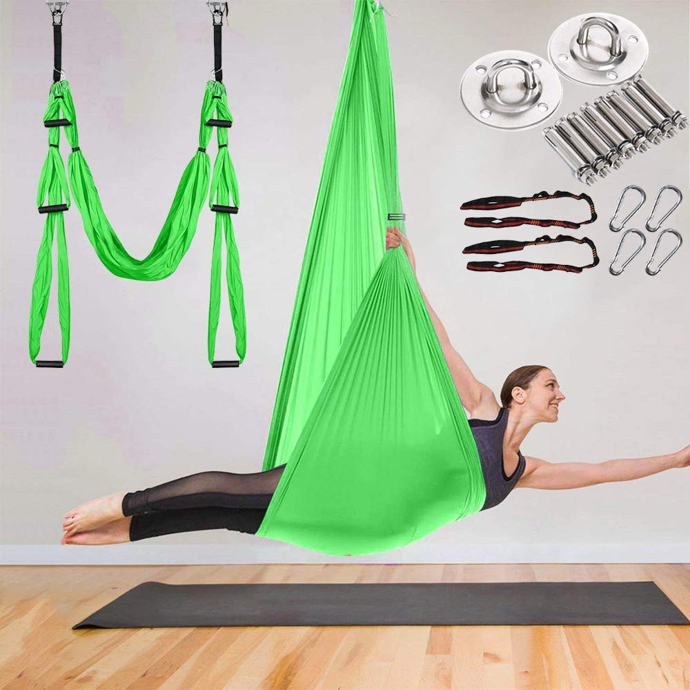 Amazon.co.jp: Aerial Yoga Swing Set with Ceiling Hooks 天井フック