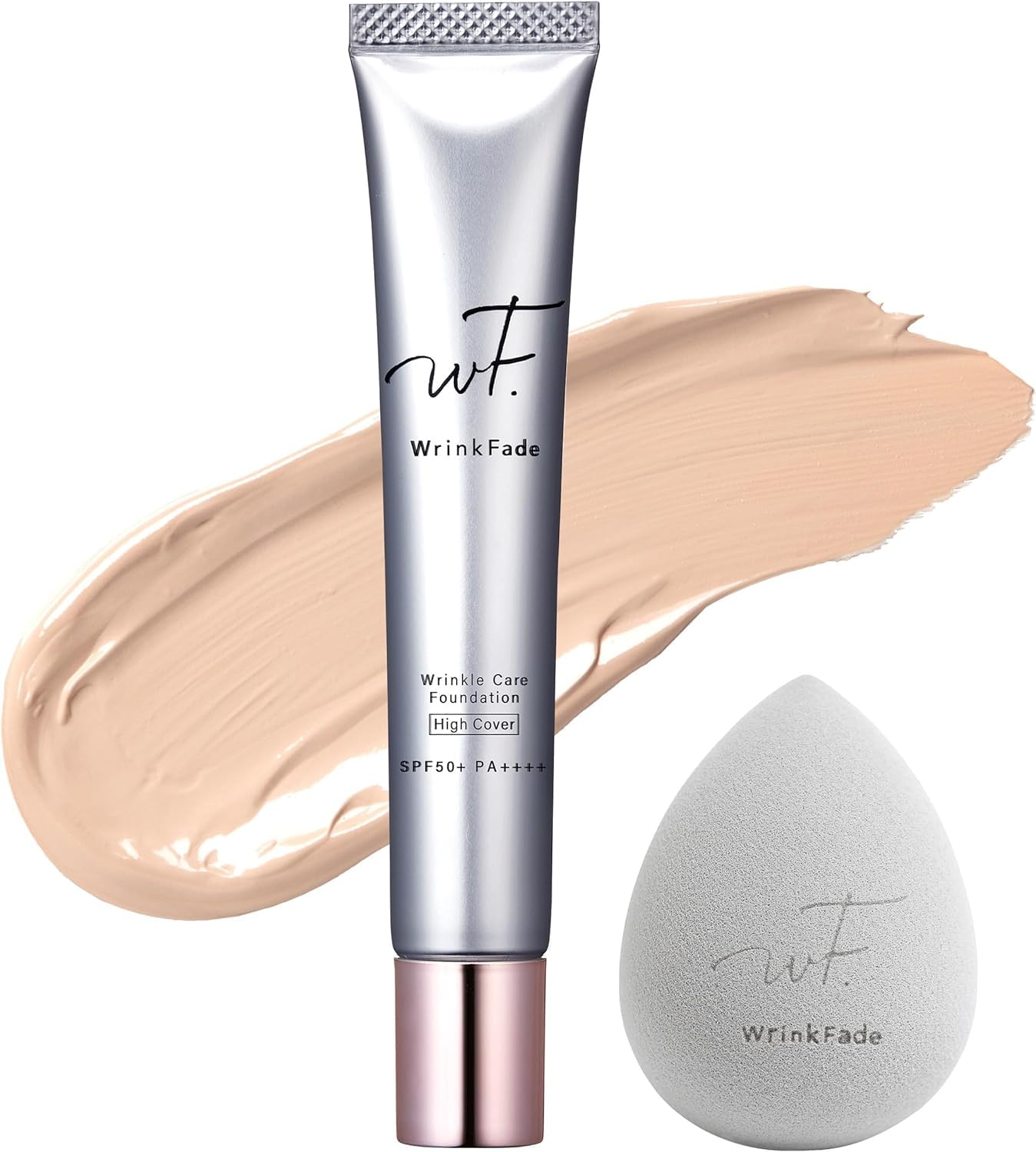 Amazon | [パフ付き] WrinkFade リンクフェード 薬用ハイカバー