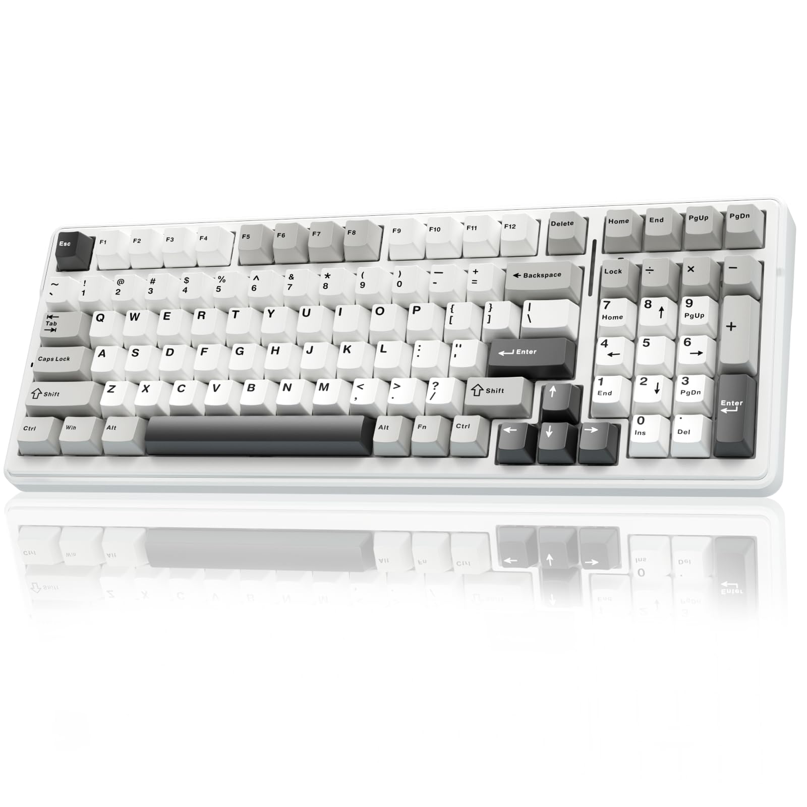 Amazon.com: AULA F99 Wireless Mechanical Keyboard,Tri-Mode BT5.0