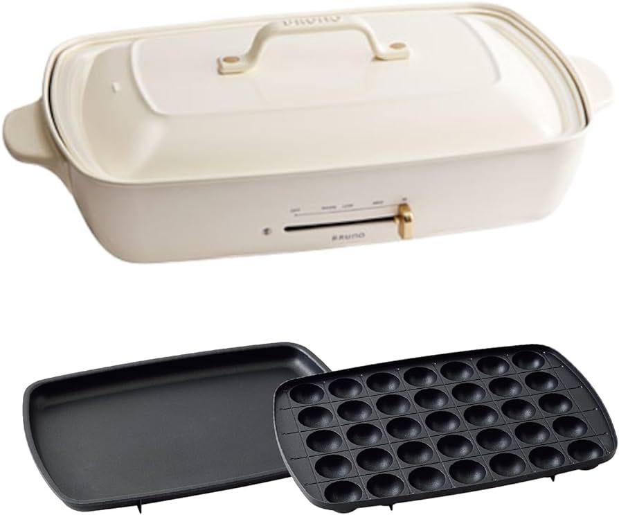 Amazon | BRUNO ホットプレートグランデサイズ BOE026-WH ホワイト