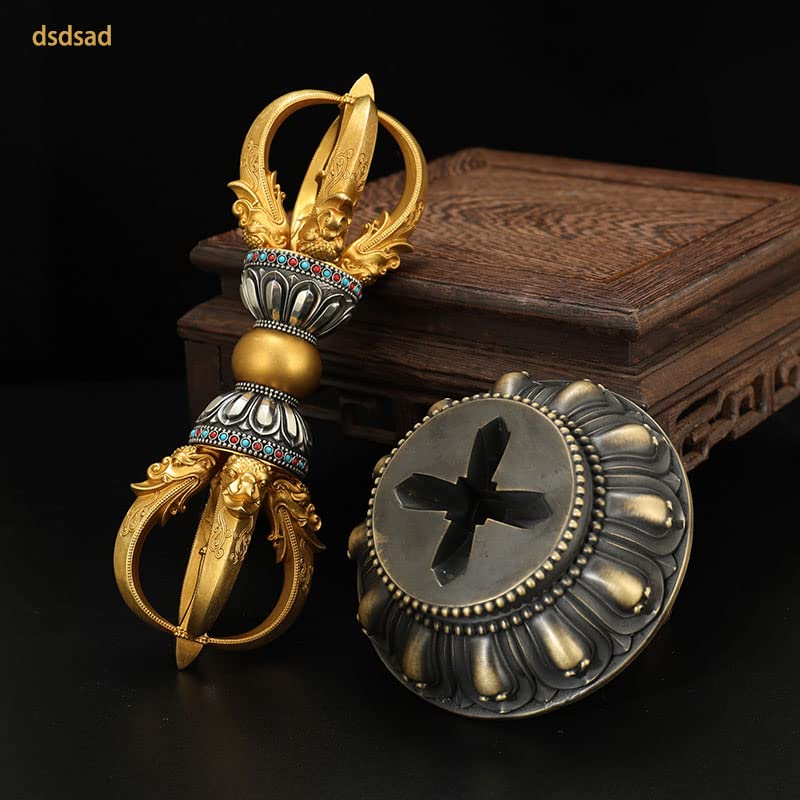 Amazon｜dsdsad 密教法具「五鈷杵」真鍮製 最高級品 密教呪術の中核的