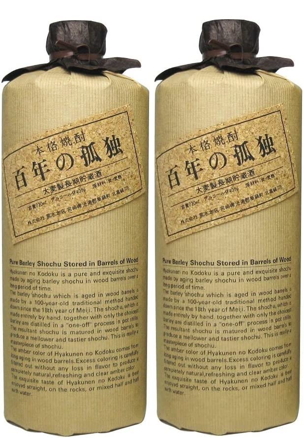 Amazon.co.jp: 百年の孤独 720ml 2本 [ 焼酎 40度 宮崎県 ] : 食品