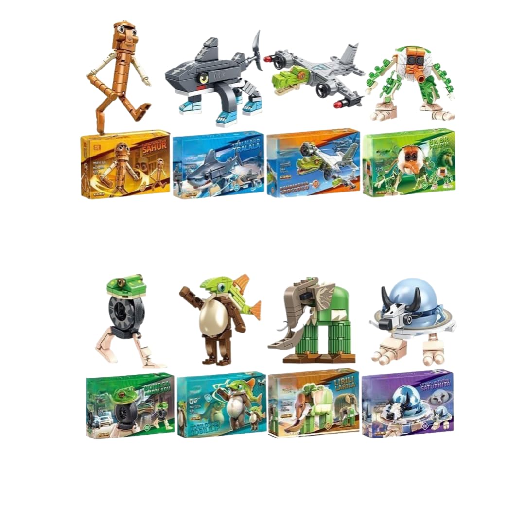 Amazon | イタリアンブレインロット 積み木 ブロック 子供 8個セット