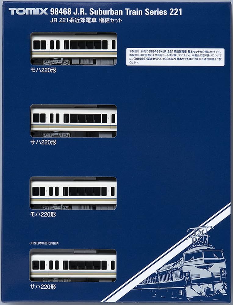 TOMIX 221系 基本セットA/増結セット TOMIX 221系 基本セットA+増結