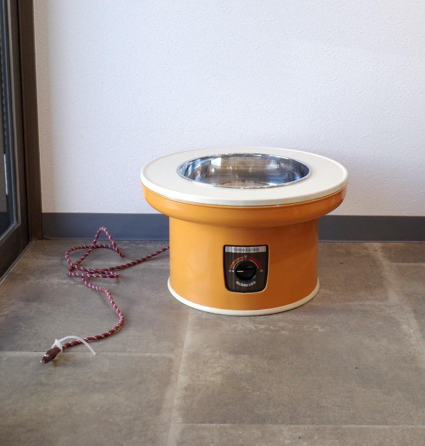 Amazon.co.jp: ○当時物 トヨトミ トヨヒータ E1H-605 可愛いオレンジ