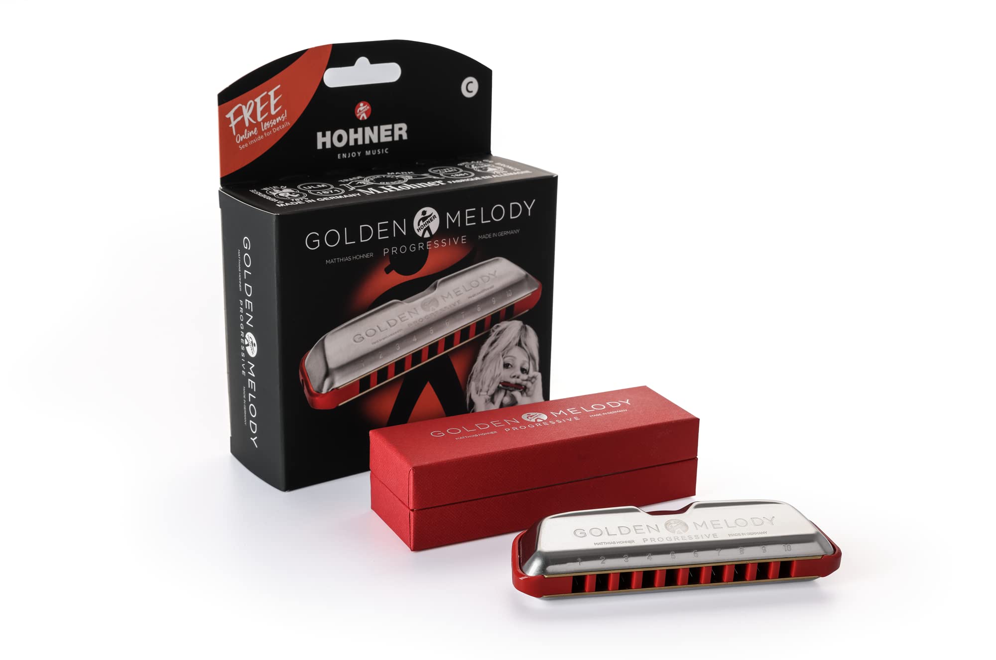 Amazon.co.jp: HOHNER ホーナー ゴールデンメロディ・プログレッシブ
