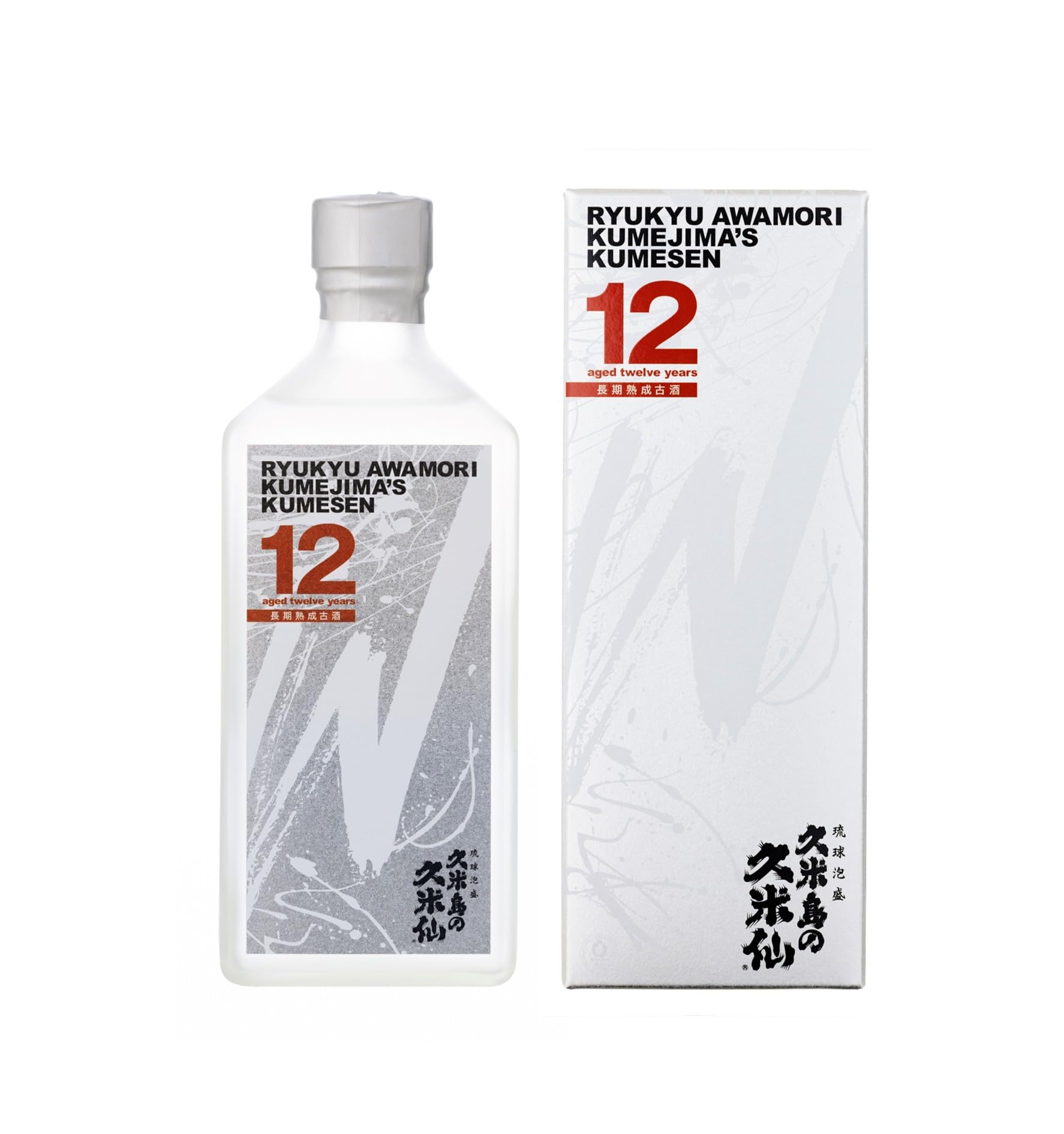 Amazon.co.jp: 久米島の久米仙 ホワイト12年古酒 [ 焼酎 琉球泡盛 35度