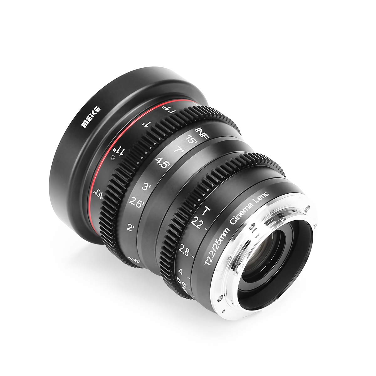 Amazon.co.jp: Meike(メイケ) 25mm T2.2 シネマレンズ Fuji X 富士
