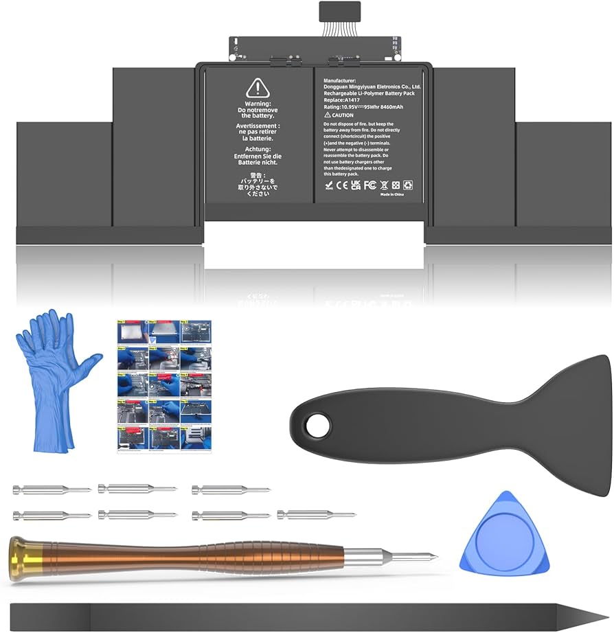 Amazon.com: JGTM A1398 A1417 Replacement Battery for MacBook Pro