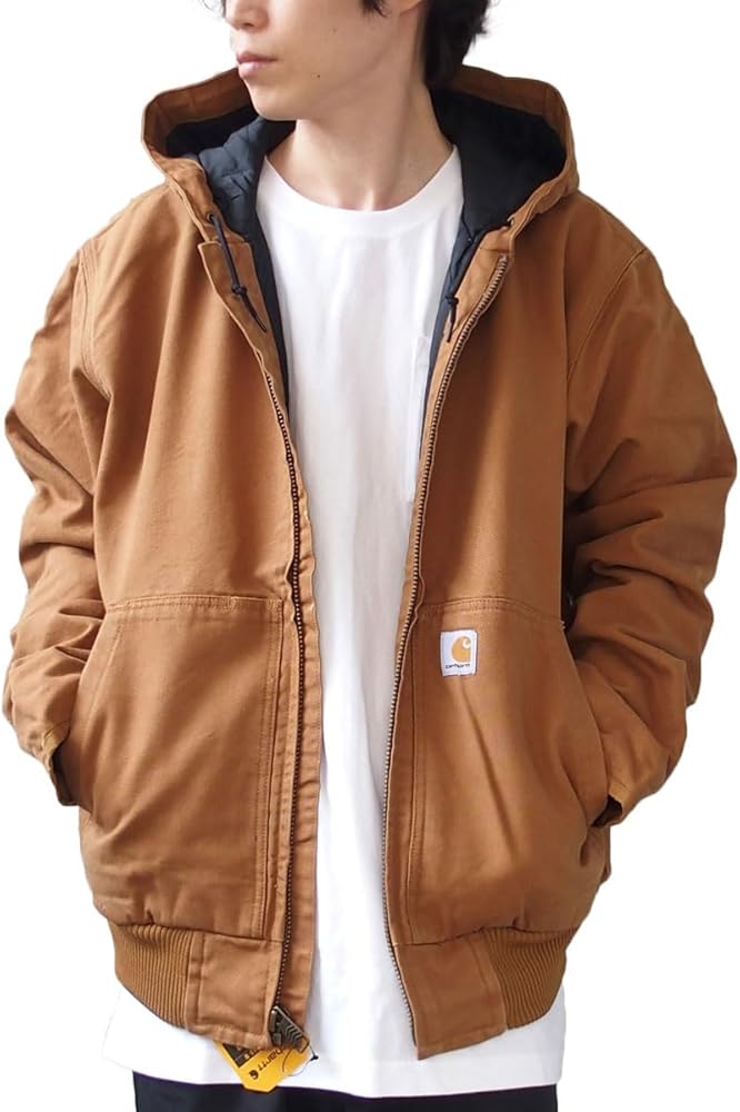 Amazon | [カーハート] ジャケット アクティブジャケット メンズ 定番