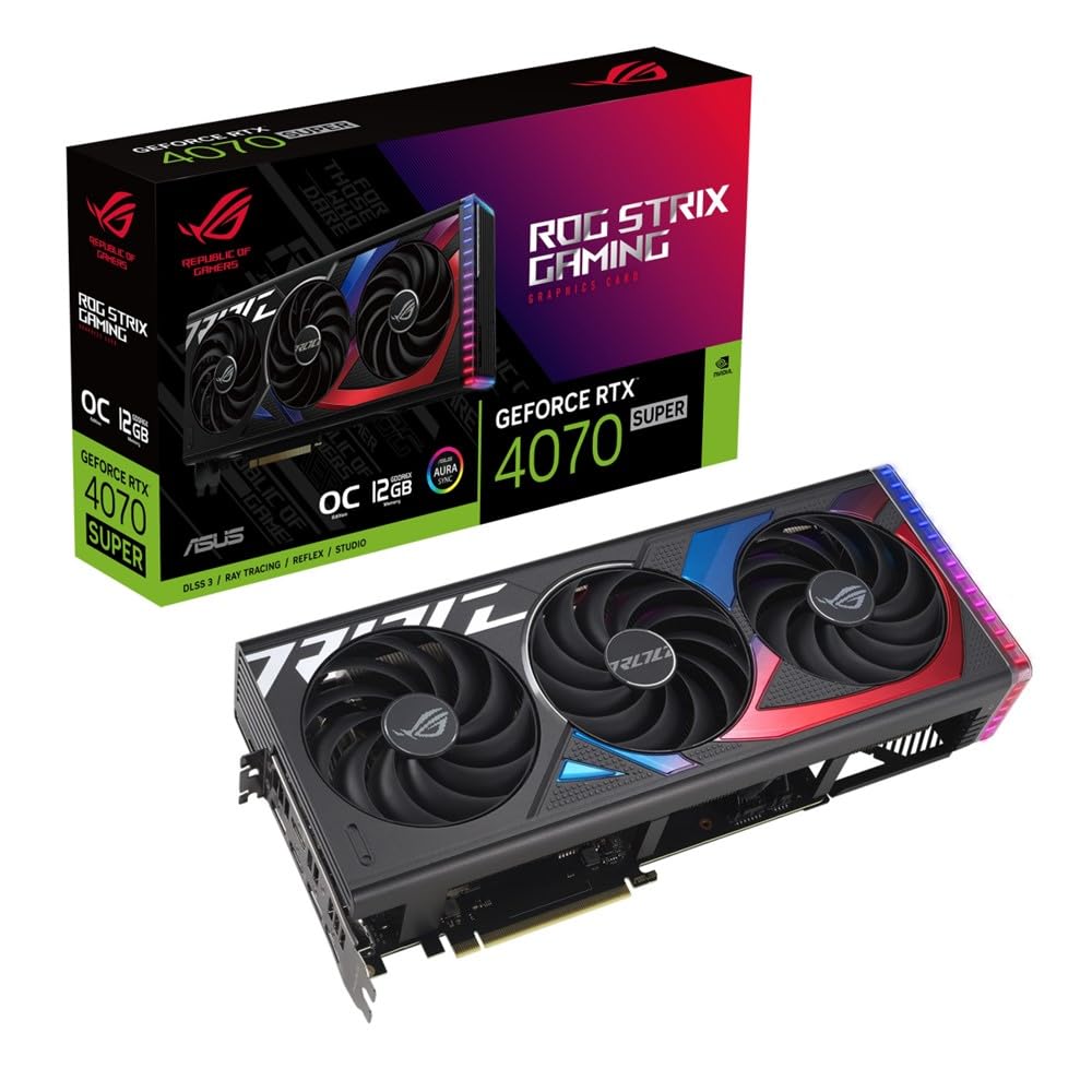 Amazon | ASUS ROG Strix GeForce RTX 4070 SUPER 搭載 グラフィック