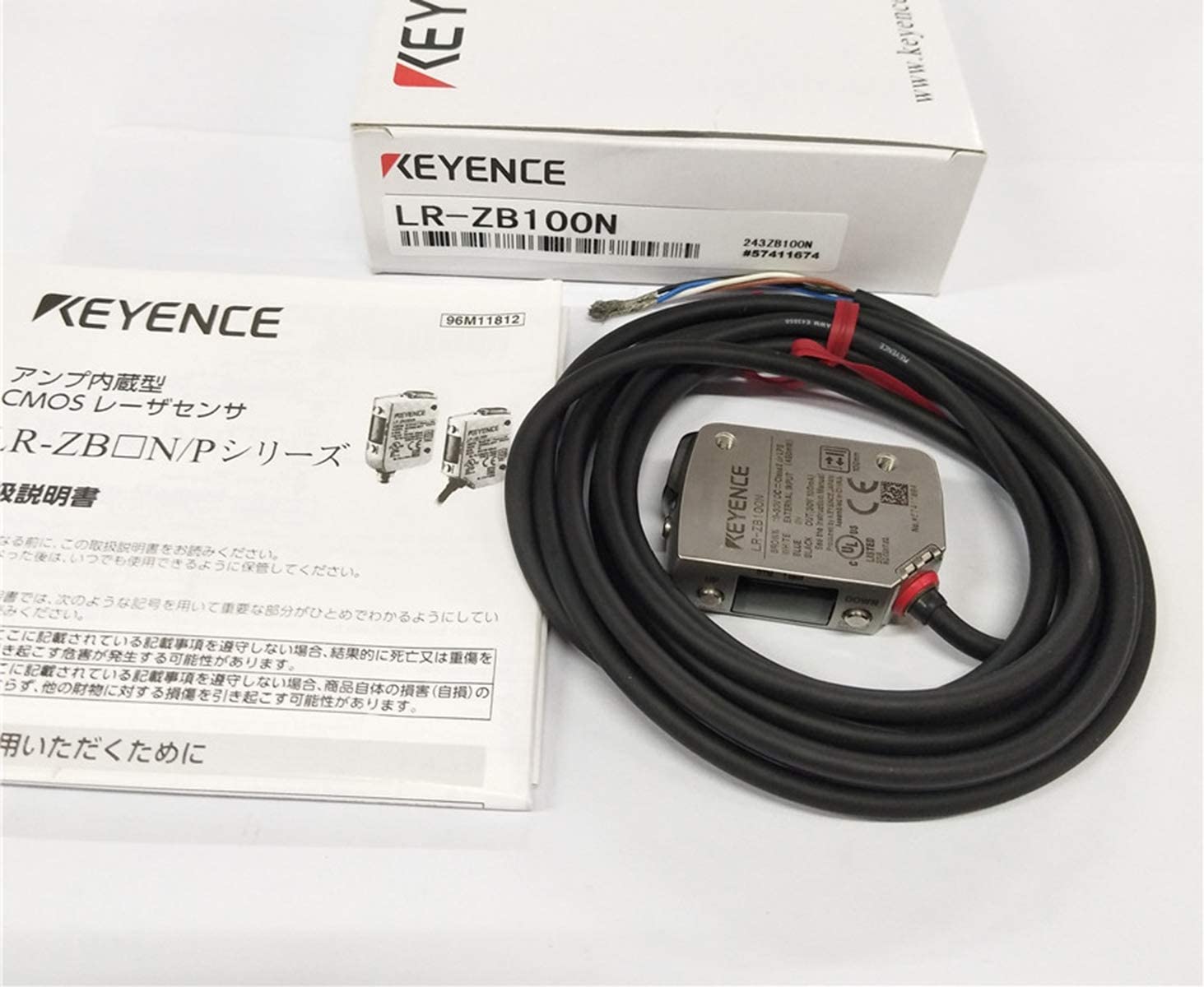 Amazon.co.jp: アンプ内蔵型CMOSレーザセンサ LR-ZB100N LR-Z シリーズ