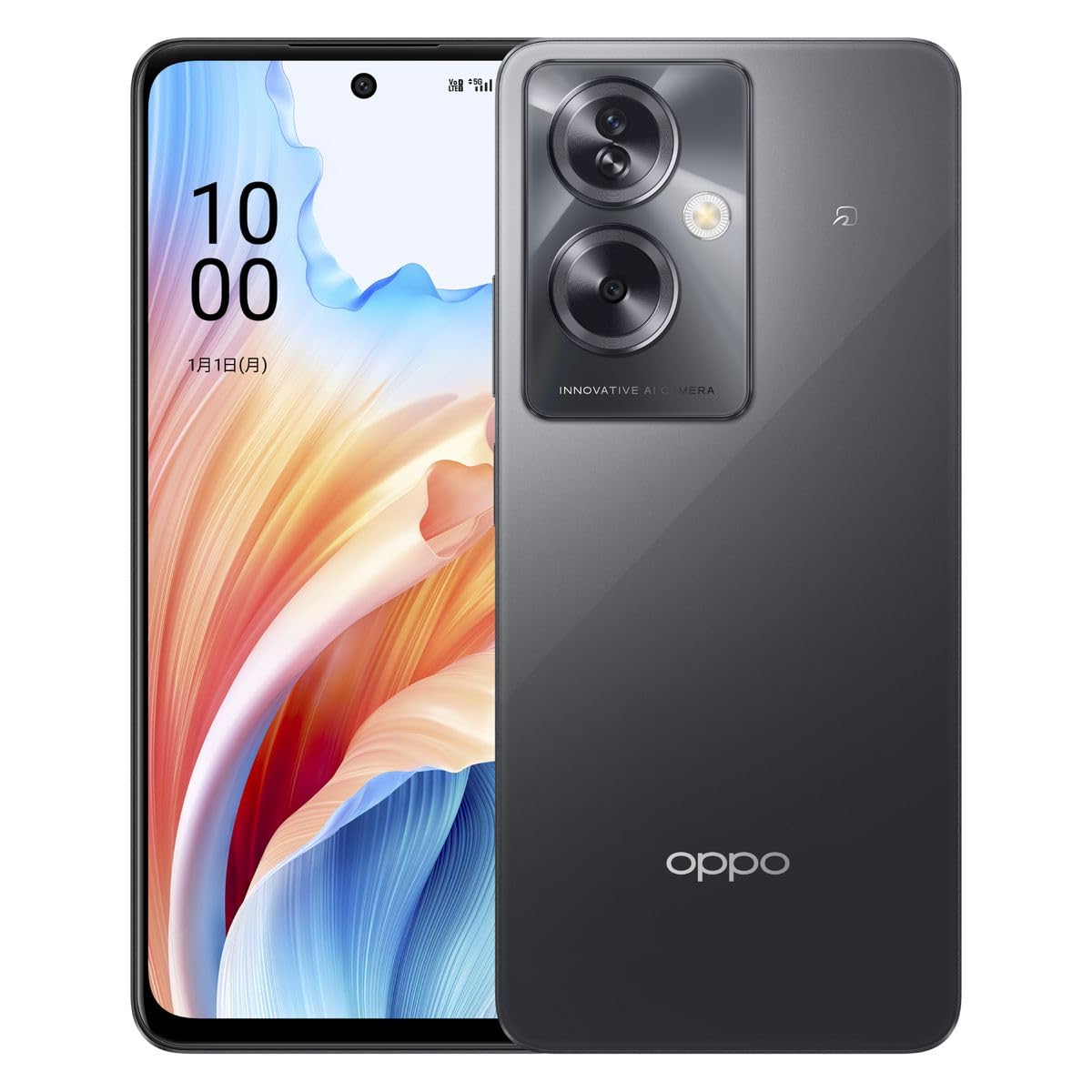 Amazon | OPPO A79 5G 6.7型 4GB/128GB ミステリーブラック SIMフリー