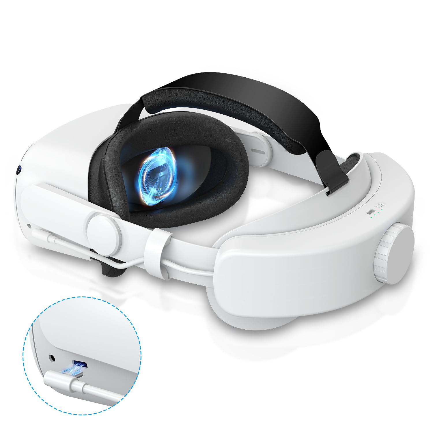 Amazon.co.jp: バッテリーヘッドストラップ Oculus Quest 2