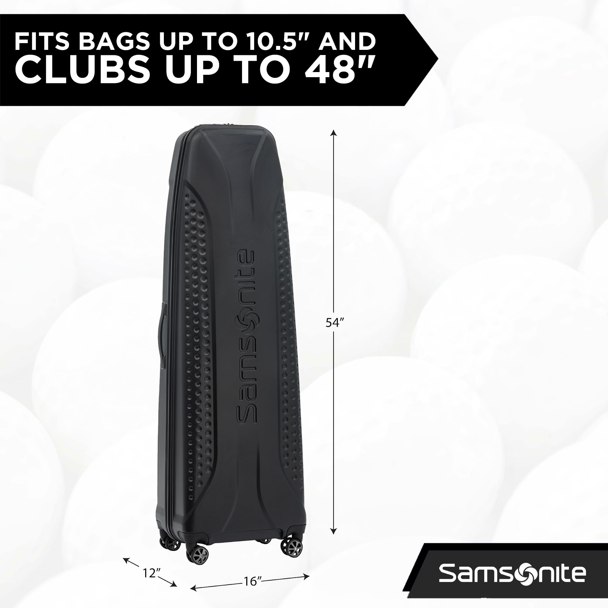 Amazon | Samsonite Tour Pro ゴルフハードケース ゴルフトラベル