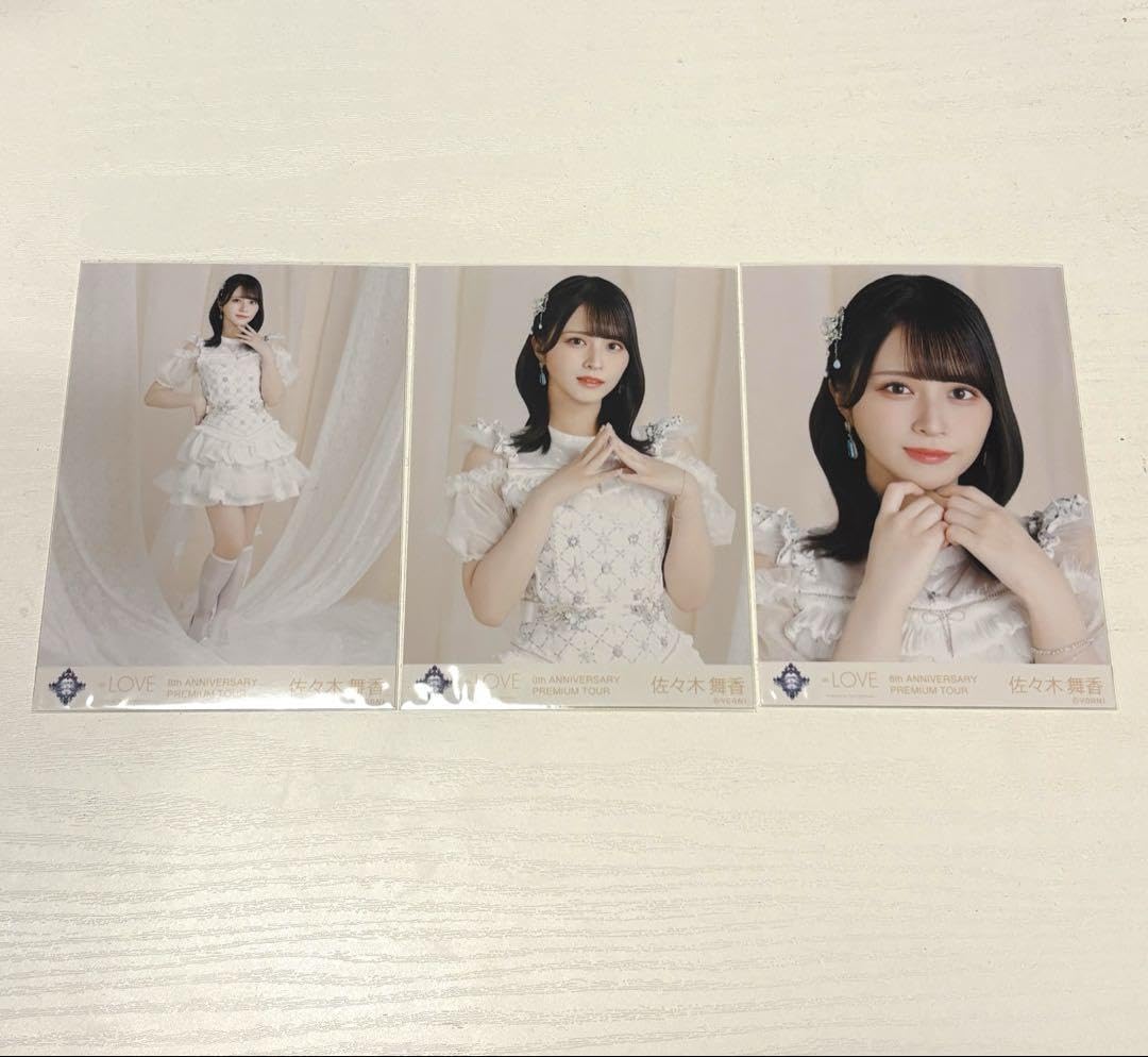 LOVE イコラブ 佐々木舞香 5周年 スタジャン 直筆 サイン 生写真