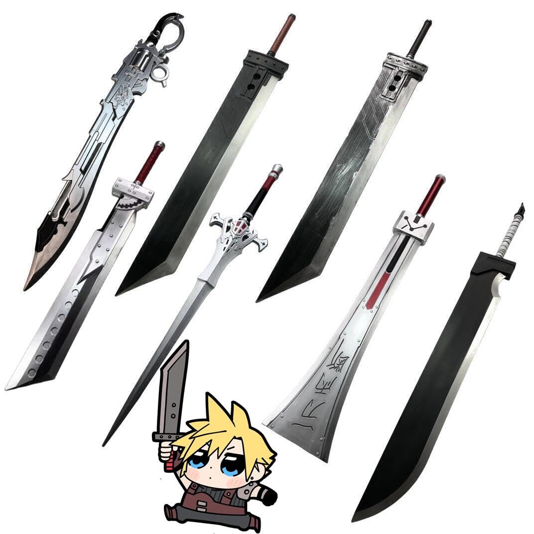 Amazon.co.jp: FF14 ファンタジー コスプレ道具 クラウド・ストライフ