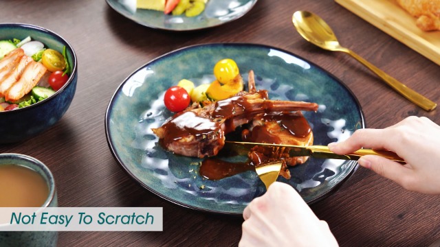 Amazon.com | vancasso Starry Dinnerware Set for 4, 16 Pieces