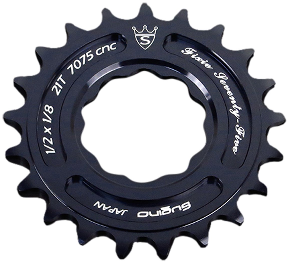 Amazon | スギノ（SUGINO）FIXIE75 SPROCKET ﾀﾞｰｸﾌﾞﾙｰ22T | スギノ