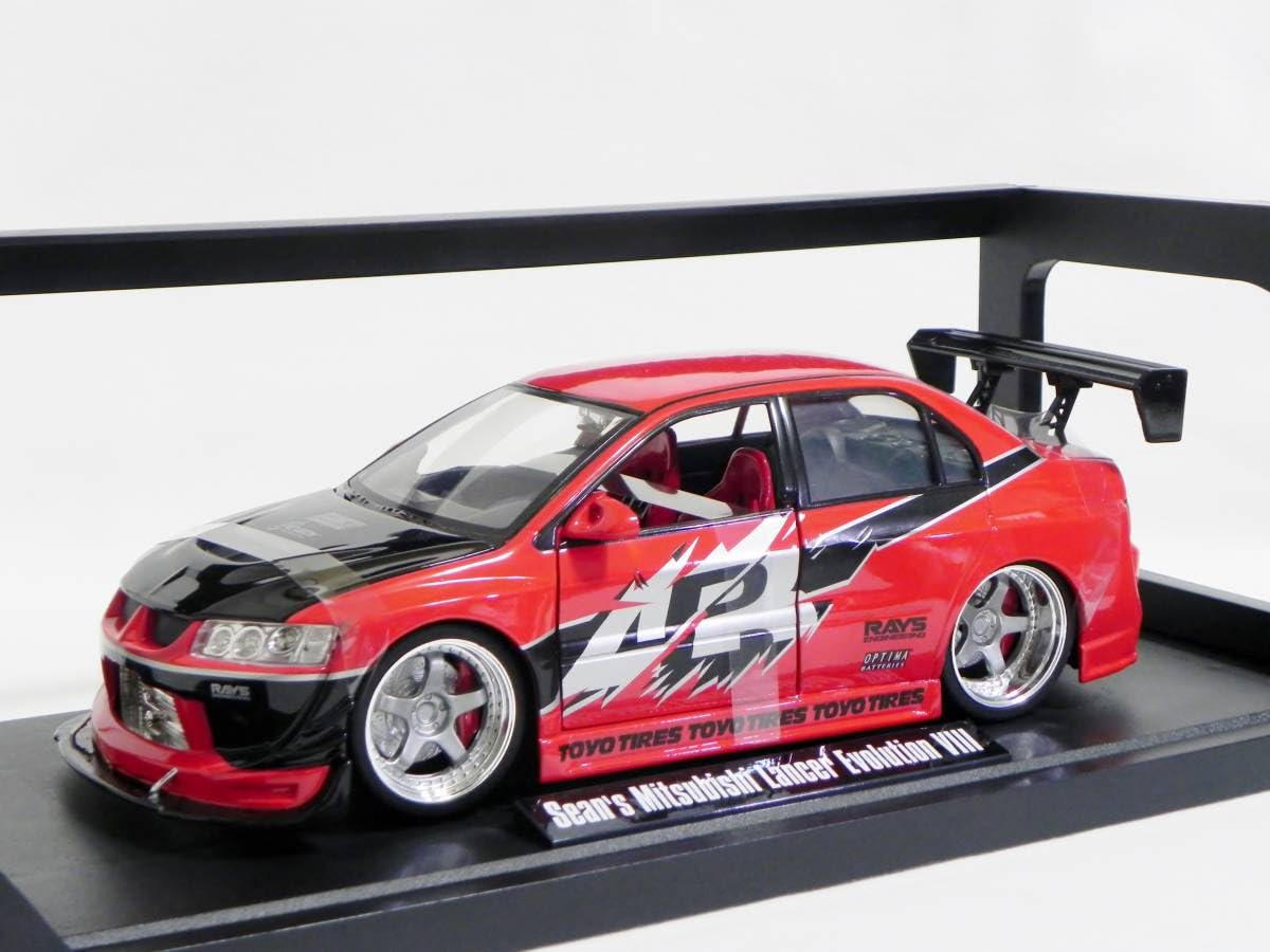 Amazon.co.jp: Jada Toys 1/18 三菱 ランサー エボリューション Ⅷ
